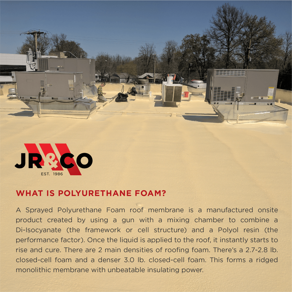 JR&CO - Roof Restoration: Polyurethane Foam
